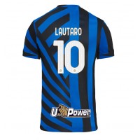 Inter Milan Lautaro Martinez #10 Replika Hemmatröja 2024-25 Kortärmad